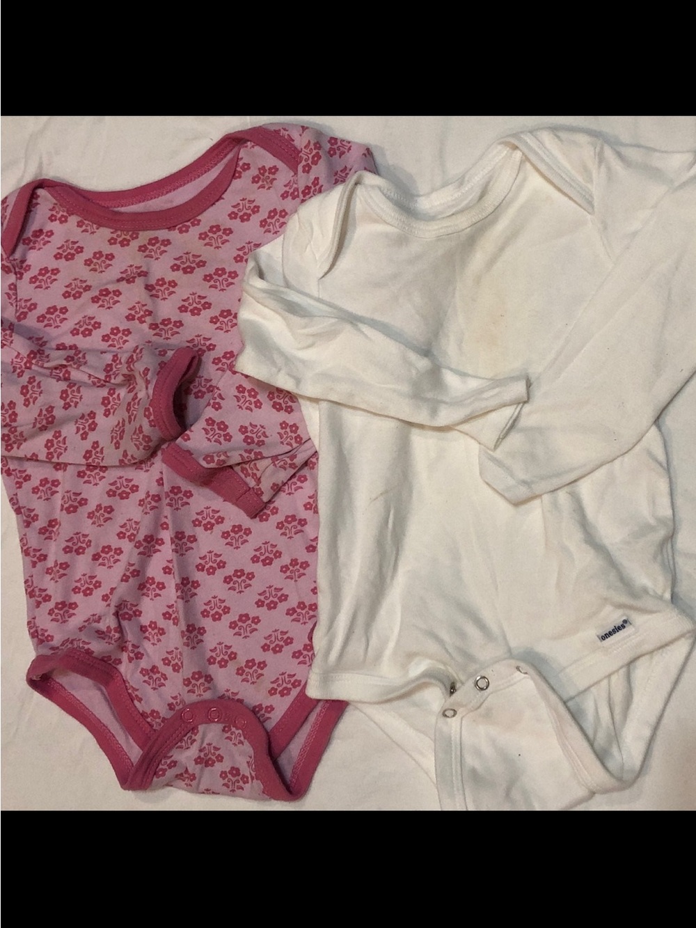 Carter's Girls' Mixed Sleep & Play Tops in Pink, Yellow, Blue, Gray, White - Picture 5 of 5